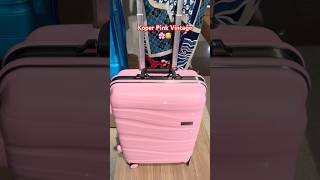 Lagi Naksir Koper Pink Vintage, tapi malesin harganya 😝 #luggage #koper #trip #flight #pink