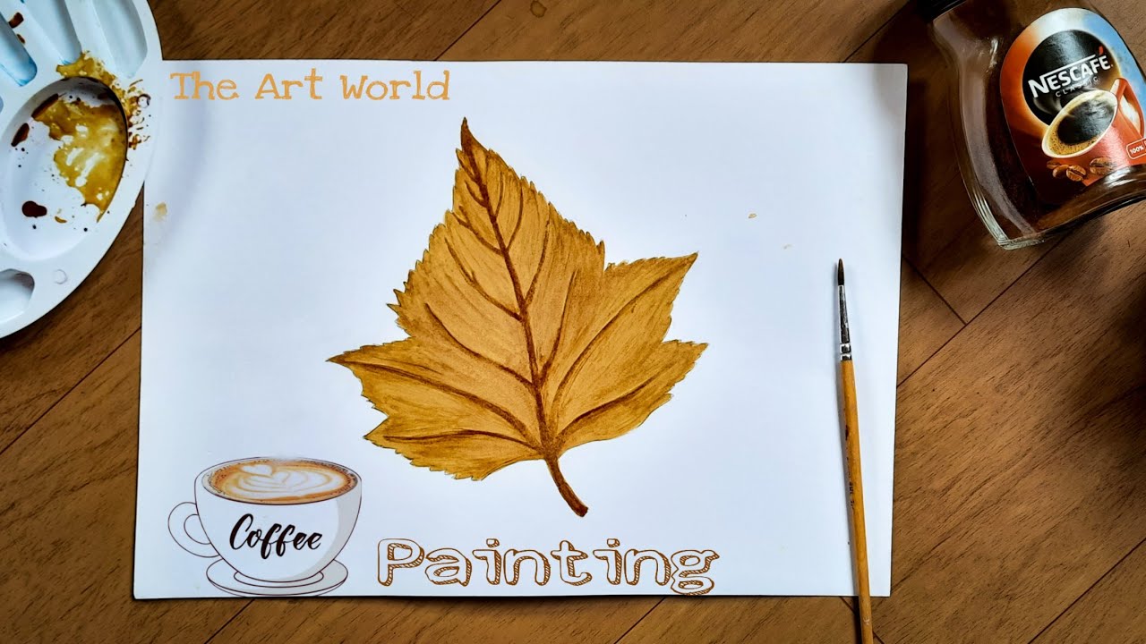 painting with coffee