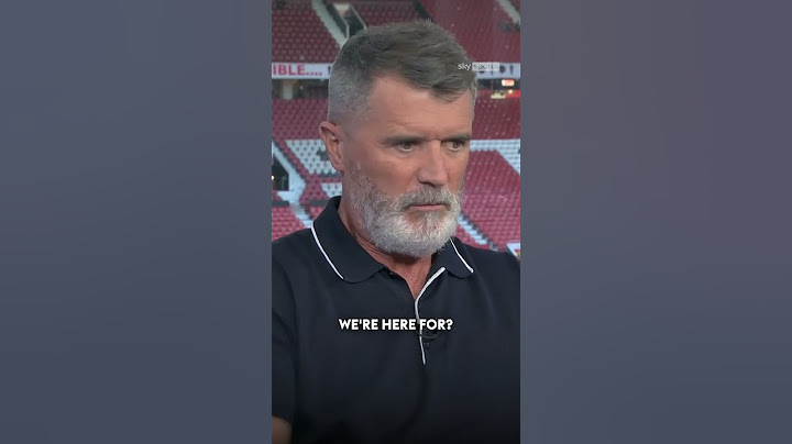 "I'm getting fed up" 😡 | Roy Keane on Man Utd