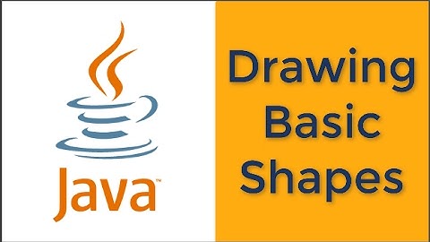 Drawing Basic Shapes in JAVA