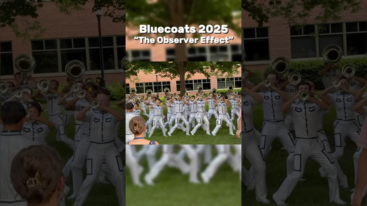 🔥 Trumpet Feature 🔥 Bluecoats 2025 In the Lot “The Observer Effect” 