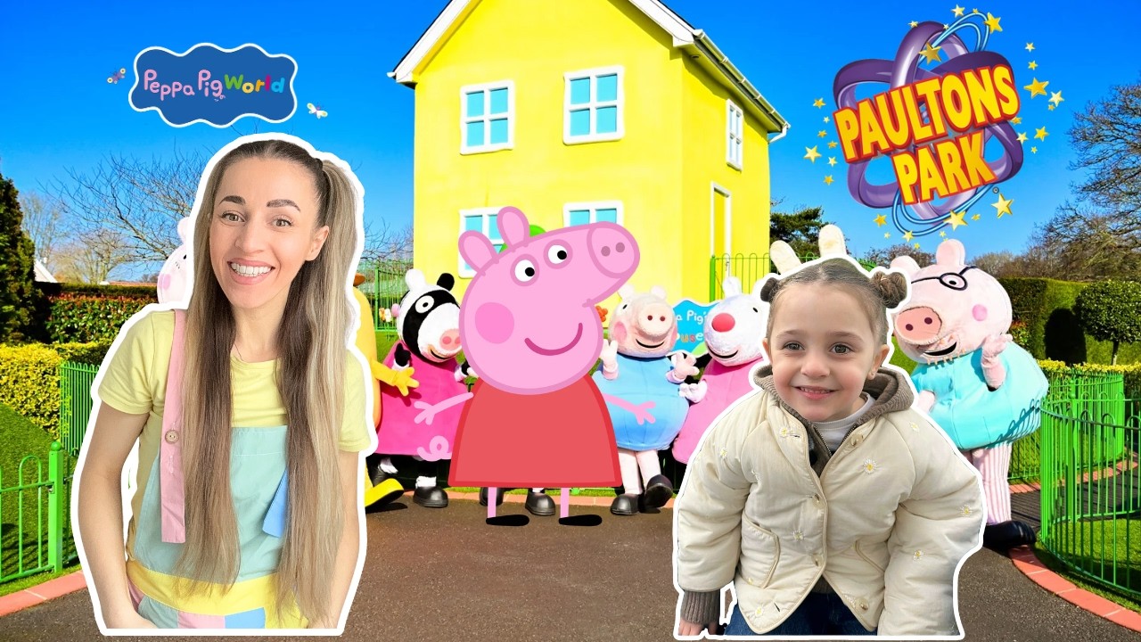 Μαθαίνω με την Βικτωρία - Peppa Pig World Theme Park at Paultons Park