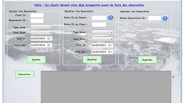 c# application of hotel management with code source