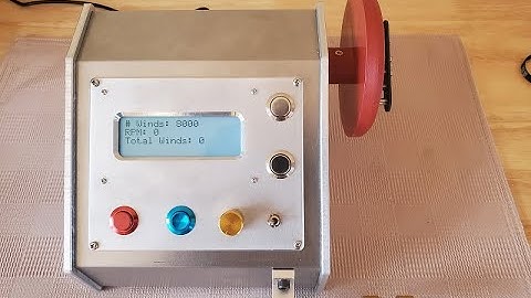 Guitar Pickup Winder - DIY