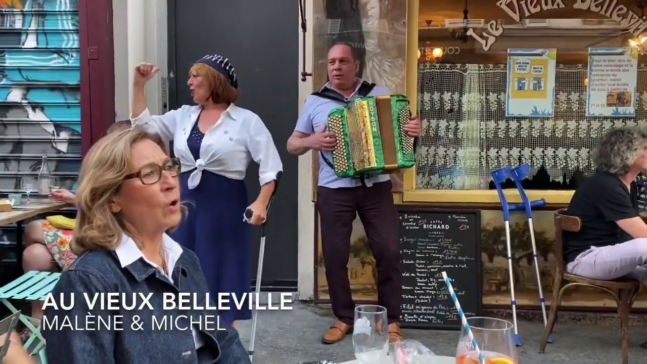 Malène & Michel au Vieux Belleville 2022