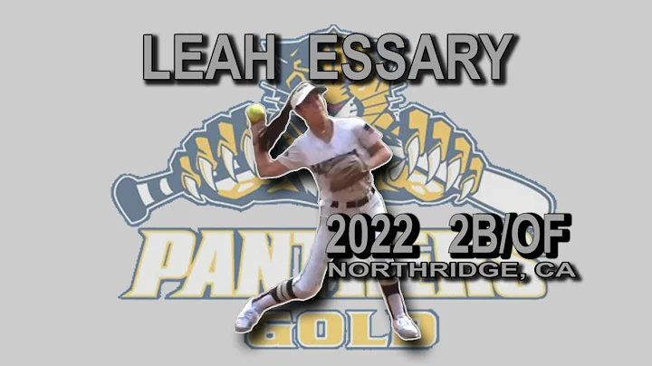 2022 Leah Essary Second Base and Outfield Softball...