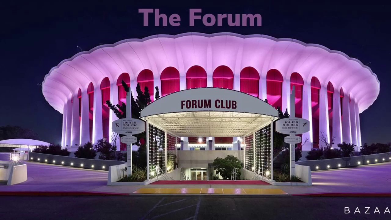 The FORUM SEATING CHART | Floor Section 1 - YouTube