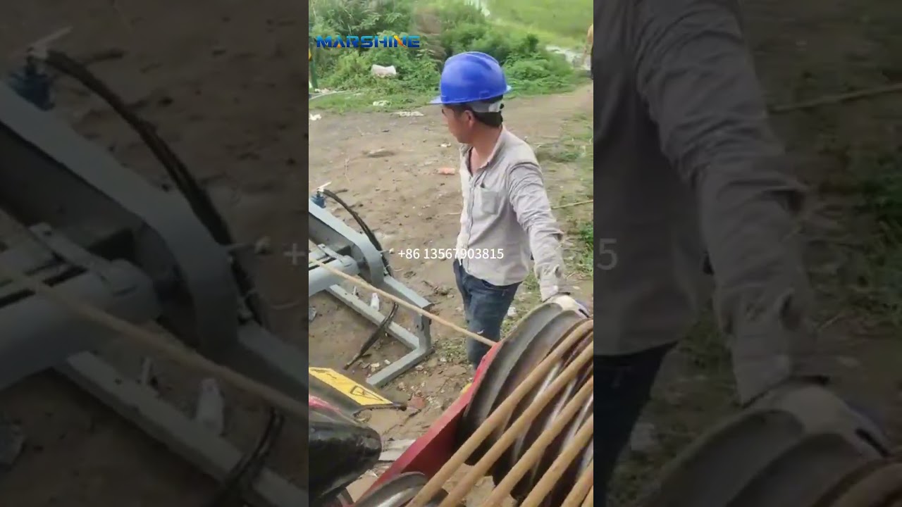 MARSHINE China 5 Ton Tract Winch for Cable Pulling Operations  