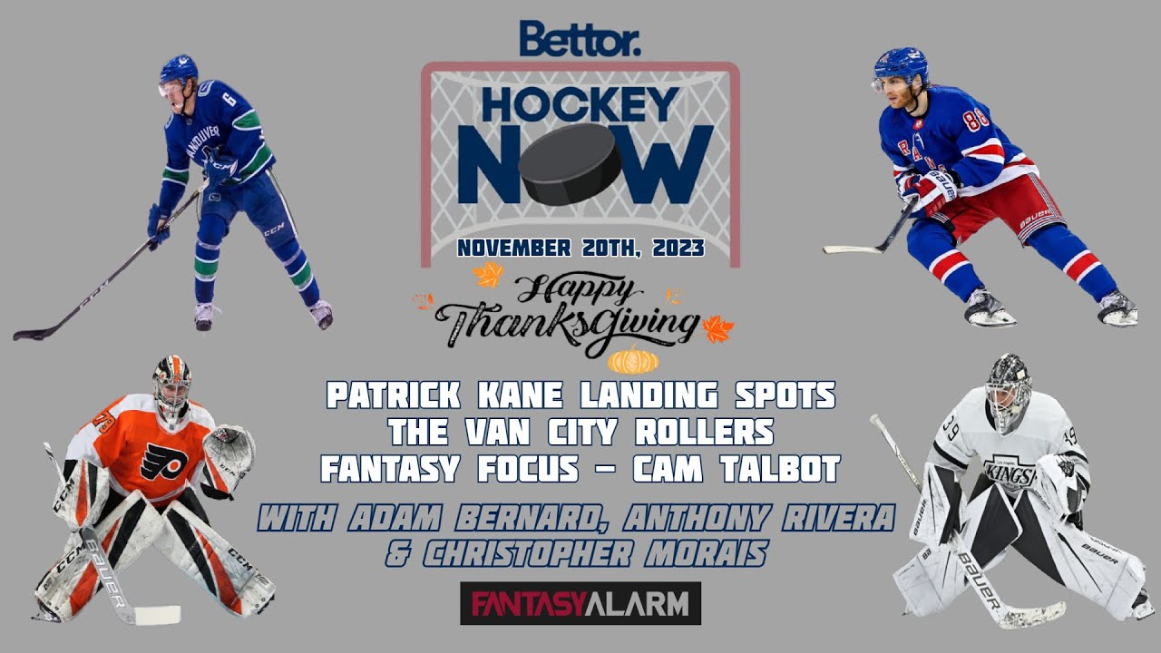 Patrick Kane Landing Spots | Vancouver Canucks Outlook | Fantasy Hockey | Bettor Hockey Now 🏒
