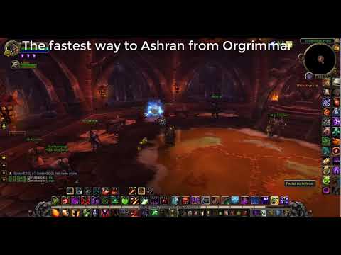 The Fastest Way to Ashran from Orgrimmar