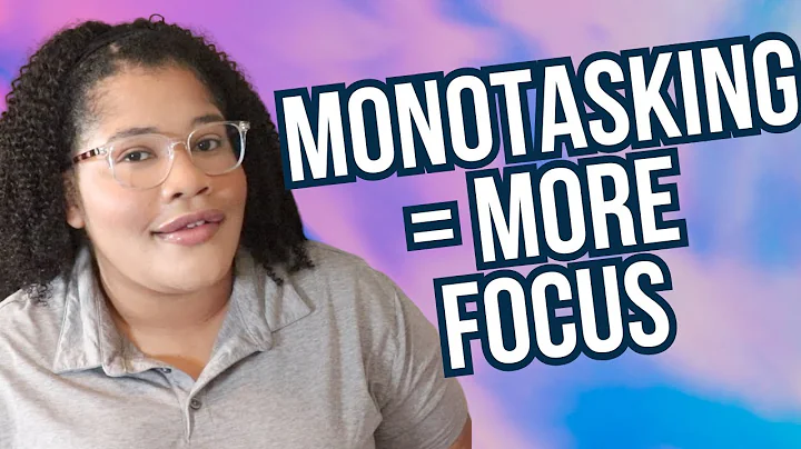 Stop Multitasking and Try This Easy Trick | Risingtobe.com 💫