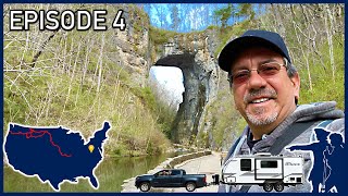 Visiting Jefferson's Natural Bridge in Virginia  Spring 2022 Episode 4