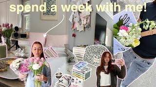 week in my life! 🛍️⭐️🌷🧡