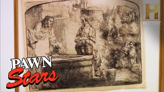 Pawn Stars: Is This Rembrandt Etching Too Good To Be True? (Season 3)
