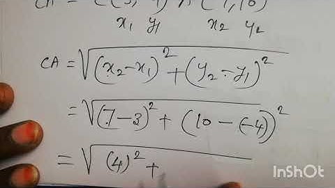 9th  maths / coordinate geometry / Example (5.6)