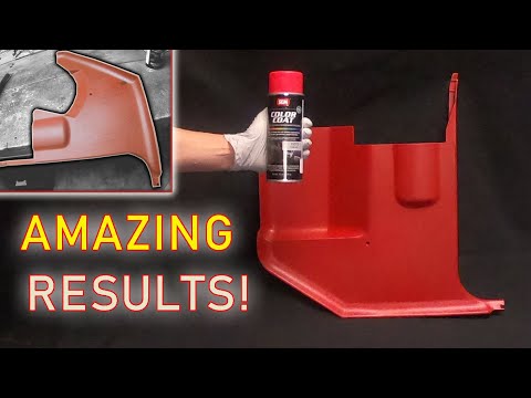 How To Dye Plastic Interior Parts