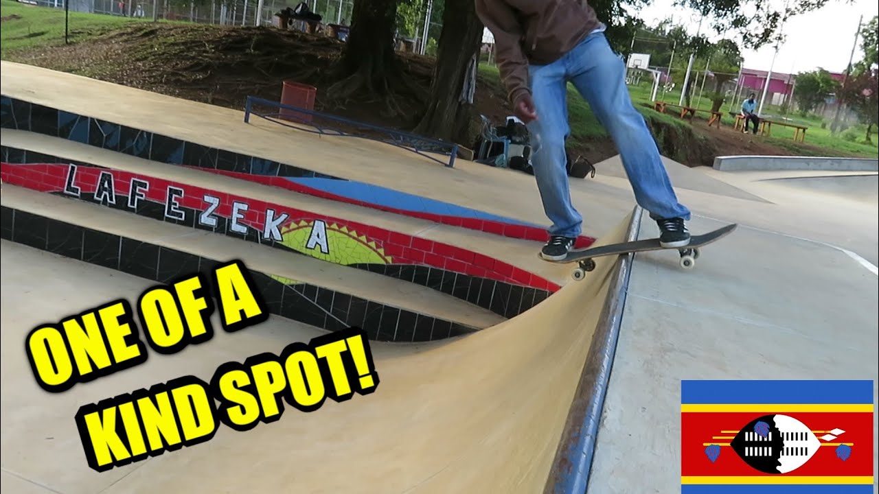 THE FIRST EVER SKATEPARK IN ESWATINI (LAFEZEKA)