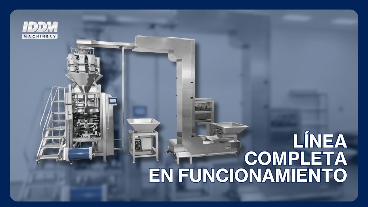 IDDM | Línea Completa Automática de Pesaje, Envasado y Control. JW-MC561016 / JW-MC561025