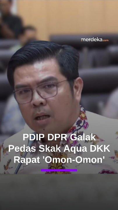 Ganas PDIP DPR Skak AQUA Dkk Omon-Omon, Bongkar Sumber Air Bukan dari Gunung
