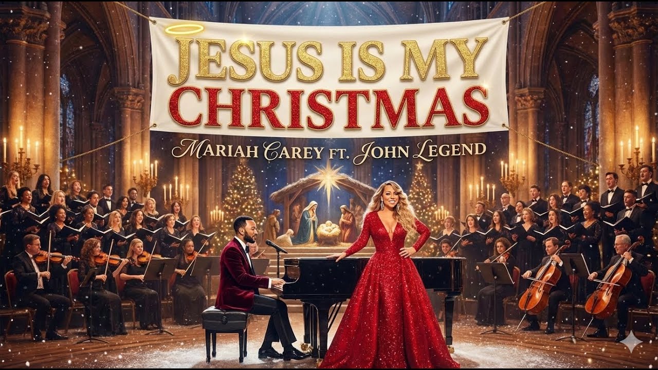 Jesus Is My Christmas - Mariah Carey ft John Legend ( Music Video) Deeply Emotional Love Song