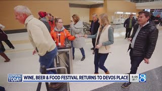 Grand Rapids International Wine Beer U0026 Food Festival Returns To Devos Place