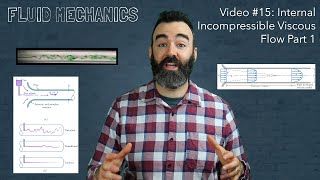 Video #15 - Fluid Mechanics - Internal Incompressible Viscous Flow 1