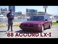 80’s Throwback! 1988 Honda Accord LXi - Review