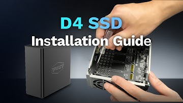 How to Install a Hard Drive - for TerraMaster D4 SSD