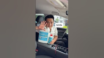 Dùng nước rửa kính đểu làm tốn bao nhiêu tiền cho oto ? #nuocruakinh #oto #xehoi