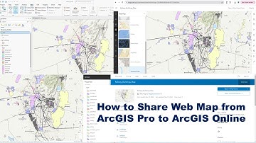 How to Share Web Map from ArcGIS Pro to ArcGIS Online