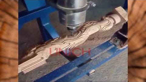 Linkcnc -- cnc router engraving wood with rotary