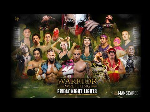 Warrior Wrestling 30 Friday Night Lights  - KC Navarrao, Matt Cardona, Vikingo, Takeshita, Skye Blue