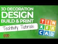 Tinkercad Snowman