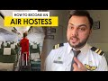 How to become an air hostess  cabin crew  yasify