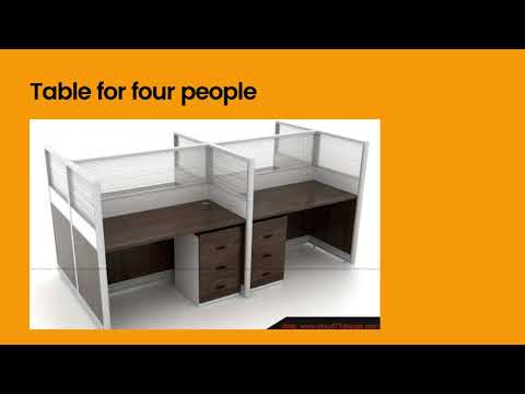 Office furniture set up and office interior in your office.
