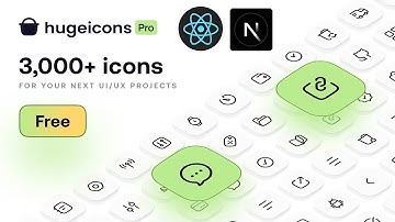 How to Use Free Icons from Hugeicons in React, Nextjs application