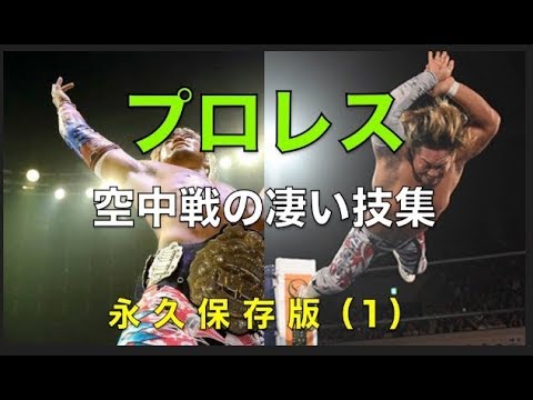 プロレスの凄い技 飛び技 空中戦 必殺技 空中殺法 神技 Youtube