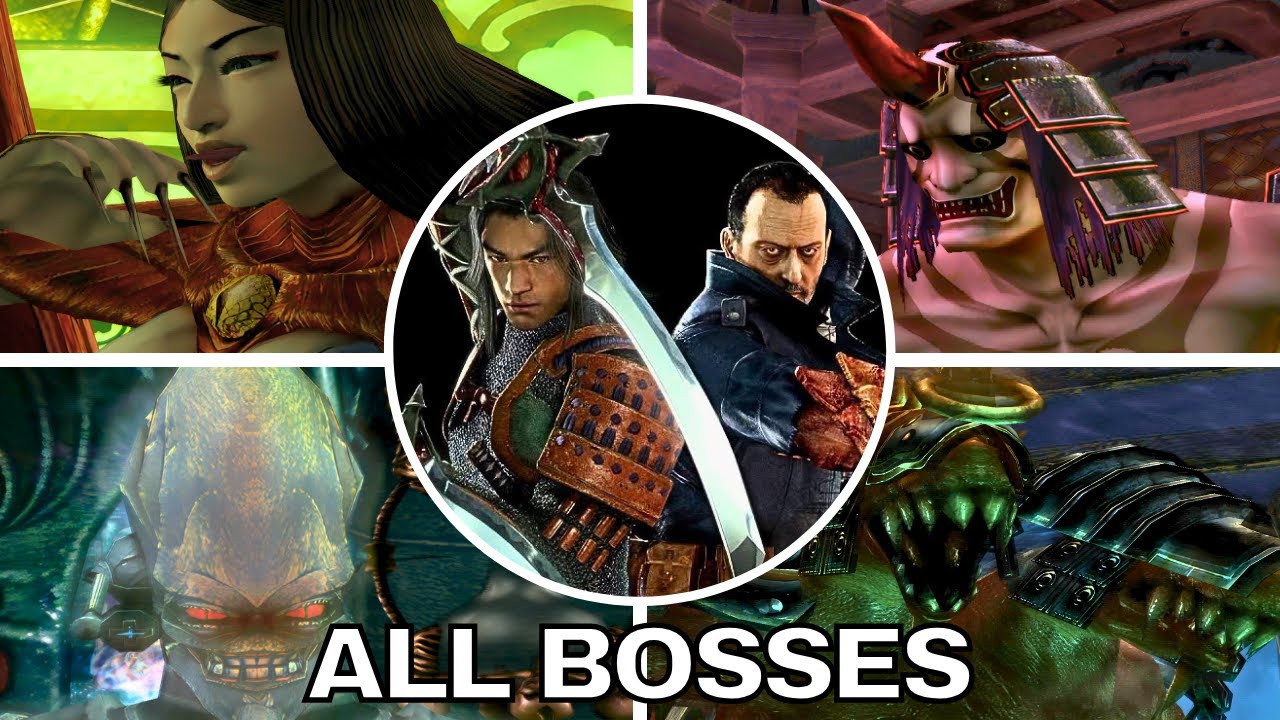 ONIMUSHA 3 DEMON SIEGE  - All Bosses + Cutscenes/Ending [JP Ver.] 4K 60FPS UHD