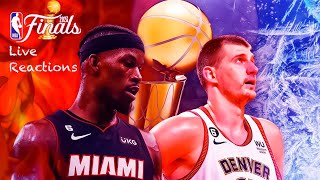 NBA FINALS LIVE REACTIONS: Denver Nuggets VS Miami Heat (GAME 3)