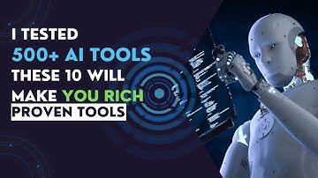 I Tested 500+ AI Tools — These 10 Will Make You Rich in 2025