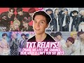 DANCER REACTS TO TXT RELAY DANCES | 'We Lost The Summer,' 'Blue Hour,' 'Puma' & 'Can't You See Me'