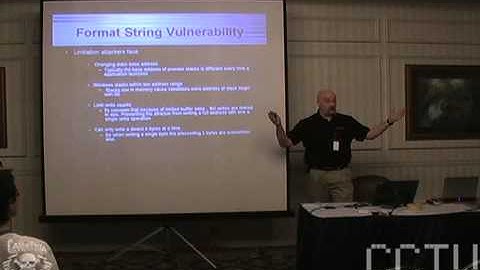 Format String Vulnerabilities 101 - CarolinaCon 4