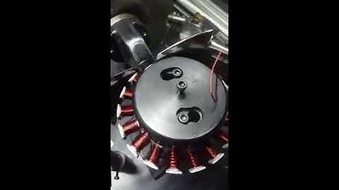 Outside stator winding machine outrunner stator magneto coil winder WIND-MW Shanghai Wind Automation