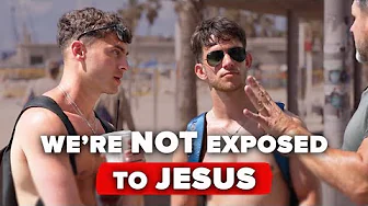 Jewish Guys HEAR THIS About Jesus For the First Time | Street Interview