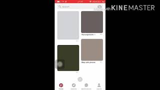 تحميل الصور من برنامج pinterest الى الاستوديو