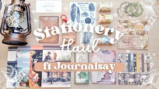 JournalSay Stationery Haul Stickers, Washi Tape, Stamps & Ephemeras