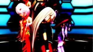 [MMD] IA, Inori and Yuzuki - Breeze [1080p]