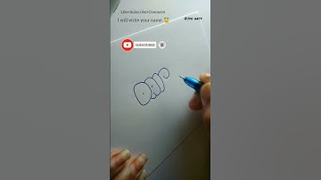 How to write DAISY in bubble letters #art #letters #fyp #viral