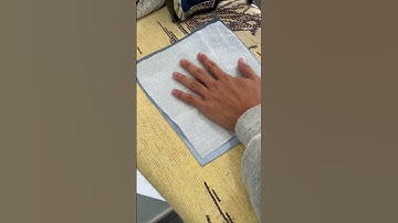 How to put interfacing on fabrics #howto #sewing #interfacing #diy #shorts  #fsewingtips