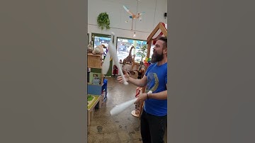 One piece Juggling clubs at Earth Toys!